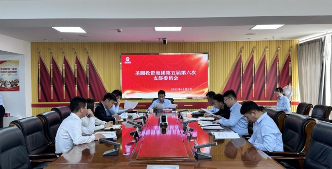 EVO视讯官网投资集团公司党支部召开第五届 第六次支部委员会